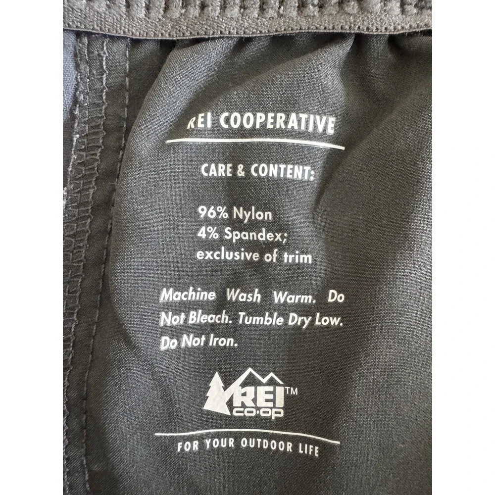 REI Cooperative Hiking Pants Lightweight Nylon Spandex Gray Mens 38x29 -‎ Read